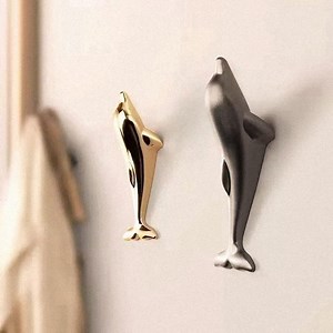 Dolphin Hook,bathroom Towel Holder,beach House Wall Decor,golden Dolphin Hook，home Decoration - Etsy