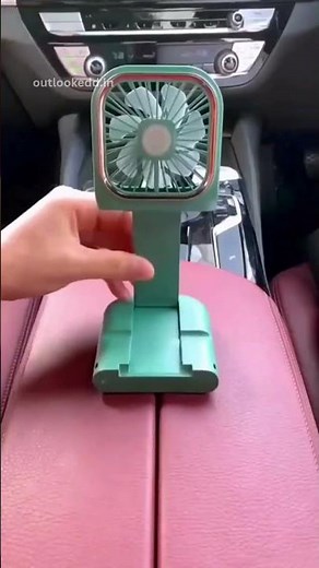 Mini Portable Clip-On Hand Fan 💨✨ Rechargeable Cooling On-the-Go | Pocket-Size Power for Hot Days 🇺🇸