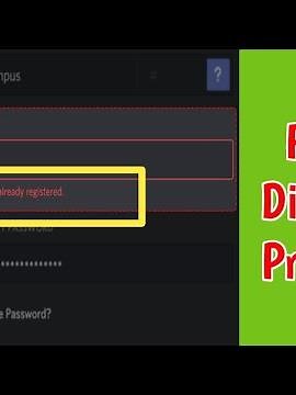 Fix email is already registered problem on discord | Discord App email is already registered