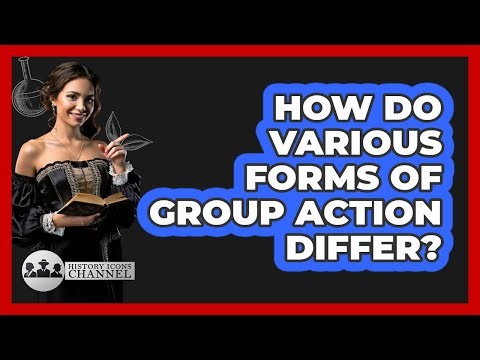 How Do Various Forms Of Group Action Differ?