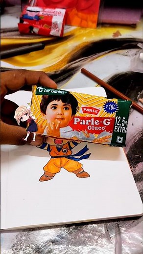 dRawing❤️‍🔥Goku💥 day-2#gbtart #animeart #dbz#bds#gokufanart #goku #ytshots