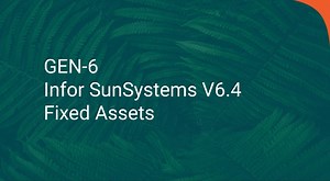 SunSystems Fixed Assets Course