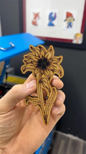 ChandlerMakes on Instagram: "Comment below what I should make with this thing! Special thanks to @omtechlaser for sending this laser engraver, it’s changing the way I approach my woodworking! If you’re interested in a machine of your own, use the code “ChandlerMakes” for 5% off! #omtech #woodworking #laserengraver"