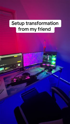 Gaming Setup Transformation by a Passionate Streamer