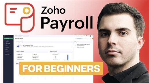 Zoho Payroll FULL Beginners Tutorial 2026 | Get Started with Zoho FREE ALL-IN-ONE Payroll App | Drew B.