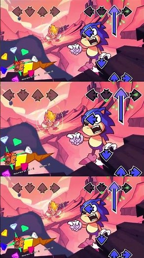 FNF' - Sonic Vs.Sonic.EXE (sing battle): Secret of Rerun | (Fan Mod) Gameplay (FNF)