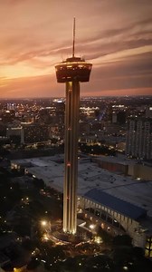 93K views · 1K reactions | When night falls, San Antonio's Tower of the Americas offers a captivating view of the city's illuminated skyline. ✨ Perched 750 feet above the ground, this iconic landmark provides a unique perspective of the Alamo City after dark.  Video by @jlucan | Visit San Antonio | Facebook