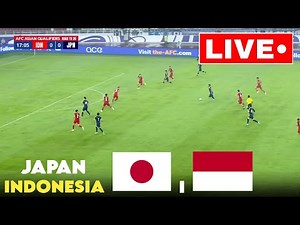 🔴LIVE : JAPAN VS INDONESIA | WORLD CUP QUALIFICATION AFC 2025 | MATCH LIVE NOW | SIMULATION GAMEPLAY