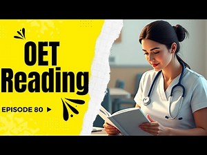 OET Reading Material Dec 14 2024 | Reading Sample Test for Nurses and Doctors | OET Answers Official
