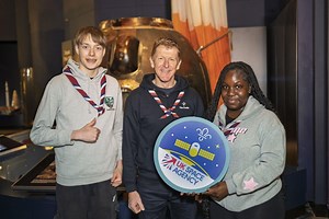 Explorer Scouts in the West Midlands will soon launch into learning space skills
