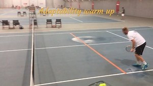 1.8K views · 48 reactions | “Avoid the idle box hitting” using a reaction ball resulting in a unpredictable bounce allowed my 10 year old student to develop his adaptability. This example of a warm up also gives us the opportunity to work together towards a goal  #warmup #tennis #adaptability #tennis #motorskills #skills #wimbledon #tenniscoach | Nick Jacques Tennis | Facebook