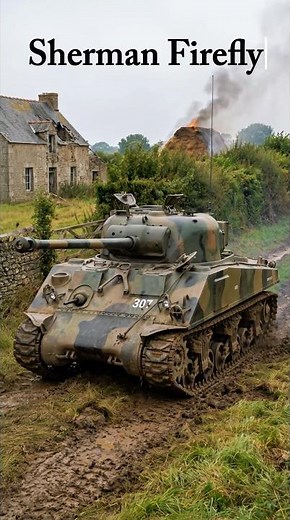 Sherman Firefly: The Tank That Finally Matched German Armor #ww2 #wwii #military