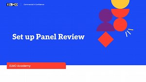 Set up Panel Review