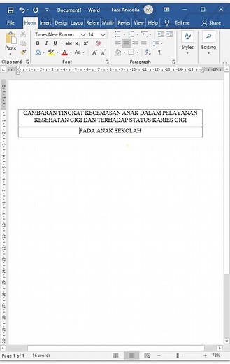 how to make an inverted pyramid thesis title