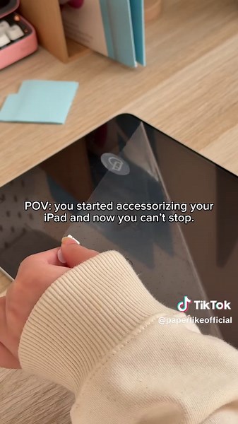 Our inner iPad kid is happy ☺️ #ipadpro #digitalplanning #paperlike #ipadaccessories #ipadpro #techfinds #studytokaesthetic #digitalplanner #ios26
