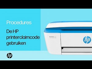 Een HP printerclaimcode gebruiken | HP printers | HP Support