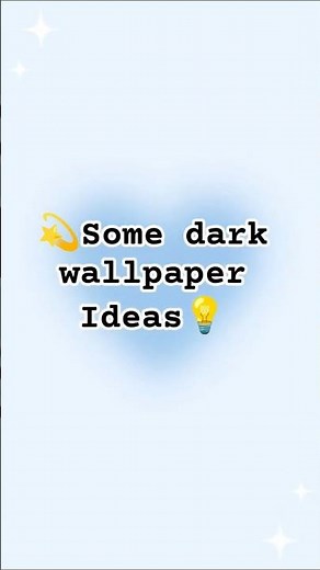 Some dark wallpaper Ideas 💡 #shorts #darkwallpaper #wallpaper #ideas #trending #viral