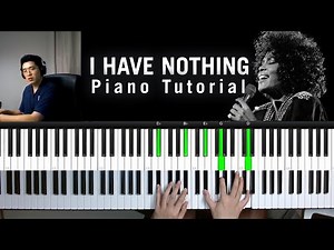 Whitney Houston - I Have Nothing (Piano Tutorial + Not Angka)