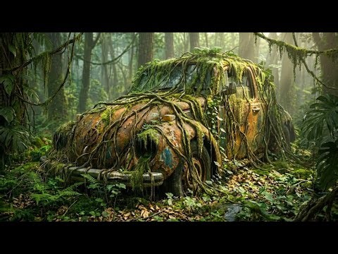 Volkswagen Beetle 1967: The return of a legend abandoned in the woods