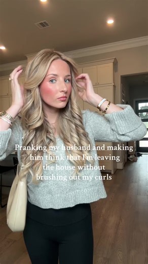 Curls and Pranks: A Fun Twist on Leaving the House