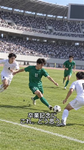 この仲間と戦った日々は、卒業しても色あせない。汗も涙も笑顔も、全部まとめて一生残る1枚に。#サッカー部 #モザイクアート #卒団 #卒業 #卒部 #高校サッカー
