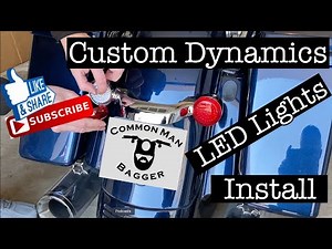 Custom Dynamics LED Turn Signal Inserts with Load Equalizer Install