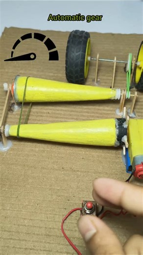 Creative Senito on Instagram: "Auto gear mechanism system device #project #science #youtubeshorts #reels #dcmotor"