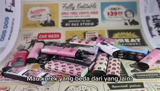 Korek Api Custom: Pilihan Kreatif untuk Kado Spesial