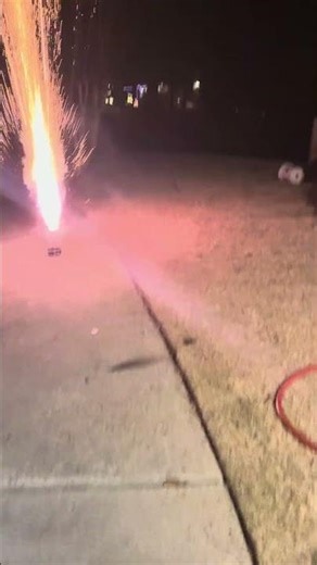 The loudest fire work I ever heard!