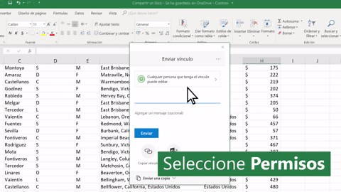 Compartir el libro de Excel con otros usuarios - Soporte técnico de Microsoft