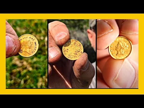 Gold Galore! Unbelievable GOLD COINS Found METAL DETECTING