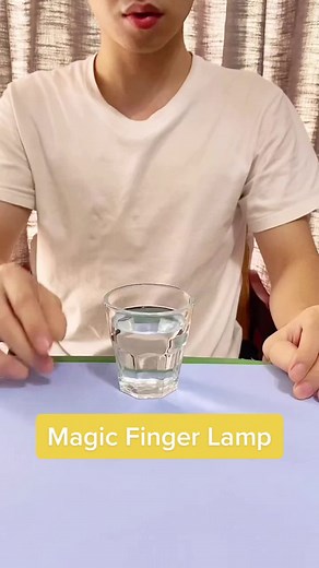 Magic finger lamp#magic#props #magician #showtime#lighting#glowing#thumb#lamp#foryou#tiktok#magictrick