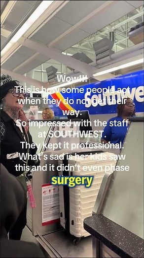 Racist Karen goes viral for airport meltdown in front of her children