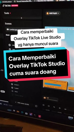 Cara Memperbaiki Overlay TikTok Studio yang Hilang Suara