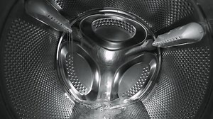Inside View Washing Machine Drum Close-up Stock Footage Video (100% Royalty-free) 3409059365 | Shutterstock