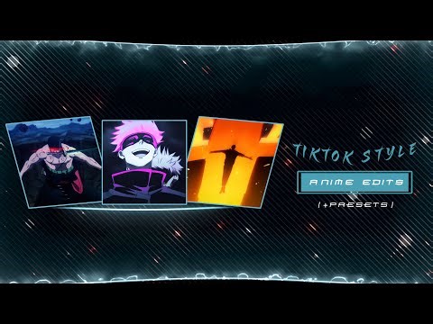 +4 TikTok Style Anime Edit + Preset[Xml + Qr Code] | Alight Motion | (Xml Link in the Description)