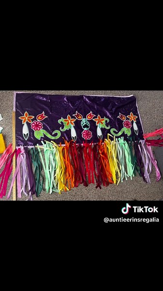 Unique Custom Regalia Design for Powwow Dancers