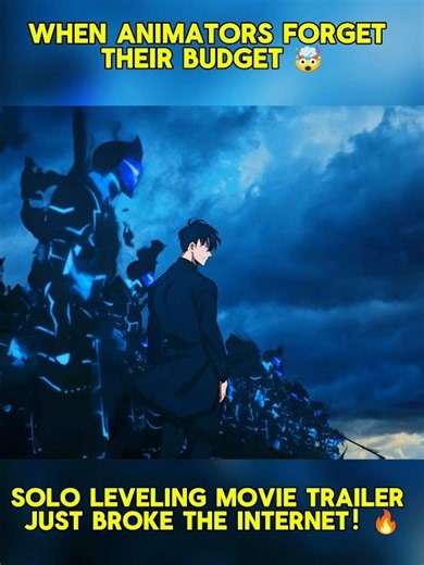 Solo Leveling New Movie Trailer 🔥 Beyond The System First Look | Sung Jin-Woo Returns! 😱