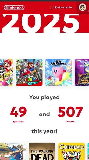 My Nintendo 2025 Year Review #Nintendo #2025 #Gaming #Review