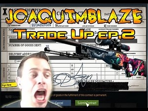 CSGO trade up contract to StatTrak AWP Hyper Beast MW