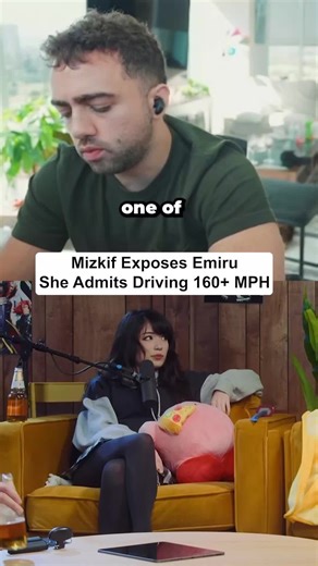 Mizkif Calls Out Emiru for Dangerous Driving Speed