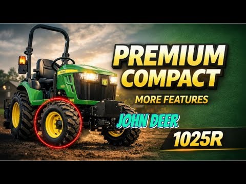 Why the 1025R Sub Compact Tractor Is Perfect for Small Farms