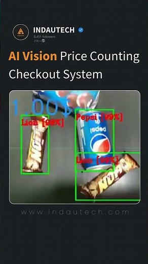 AI Vision Product Counting Checkout System