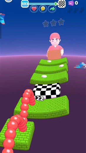 Ball Bounce Best Mobile Game Ever Level-610 Gameplay #shorts #games #asmrsounds #gaming