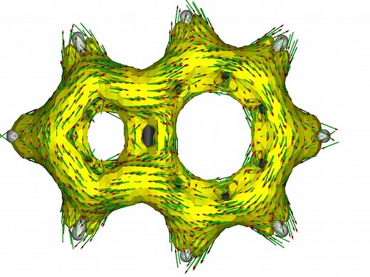 磁感应电流密度 AICD 或者 ACID 判断芳香性 绘制教程