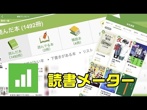 【読書メーター】読書好き集まれ！！本好き専用SNSを紹介！【ブックレビュー】