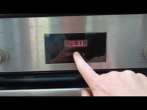 Bosch Oven Timers Explained! What they are and how to use