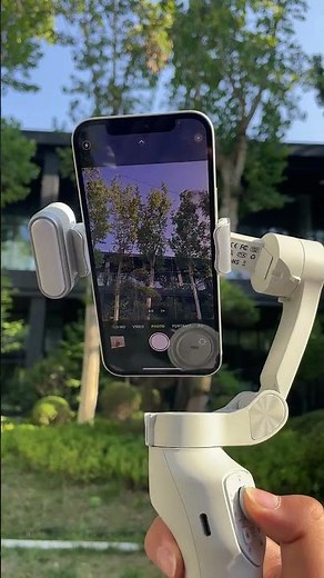 Smooth iPhone Video Recording with Gimbal #iphone #gimbal #stabilizers