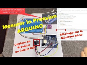 Capteur de Pression MPL3115A2 - Altimètre et Température (en Liaison I2C) Avec Arduino Uno