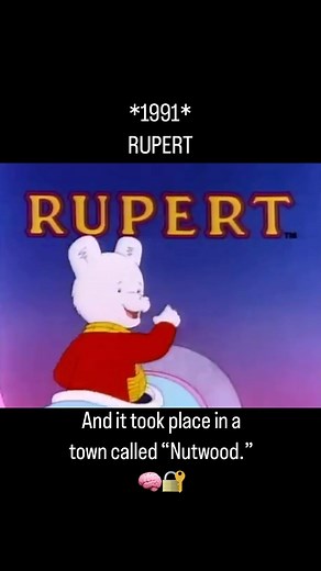 @a90slife on Instagram: "Rupert. Tv series from 1991-1997. . . . . . . . . . . . . . . . . #rupert #nickjr #nickelodeon #90snickelodeon #ytv #90scartoons #cartoons #90s #90skids #90sthrowback #90skid #90saesthetic #90sbaby #90stv #90snostalgia #nostalgia #nostalgic #memoryunlocked #oldschool #throwback #retro #vintage #childhood #memories #memories #80sbaby #90stv"